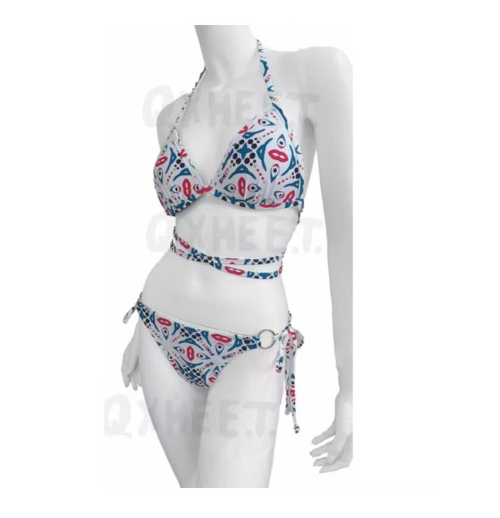 客制化 防滑比基尼上衣/绑带下裤