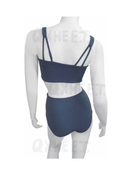 比基尼扭结上衣/拼接裤 代工