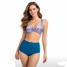 比基尼扭结上衣/拼接裤 代工