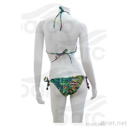 夏季花比基尼泳装