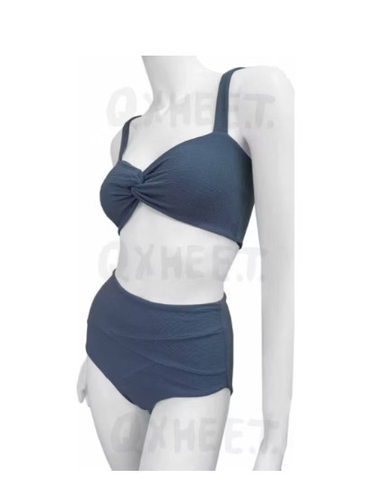 比基尼扭结上衣/拼接裤 代工